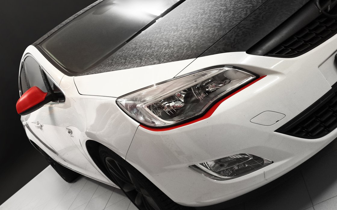 Car wrapping graphicar